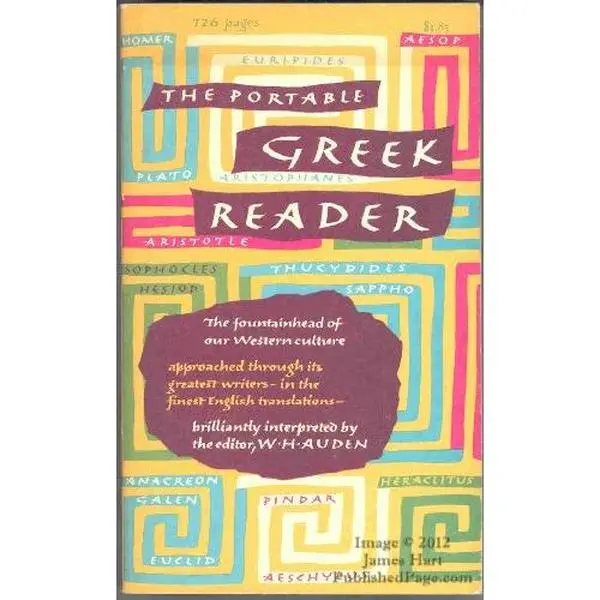 USED-The Portable Greek Reader by W.H. (Paperback)