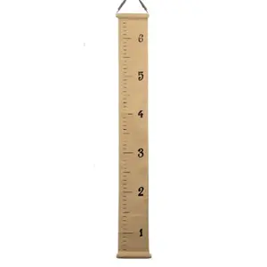 Modern Wall-hanging Canvas Growth Chart for Child