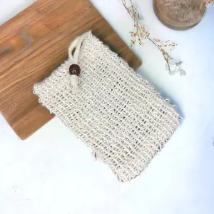Sisal Soap Saver Bag – Natural Exfoliating Pouch for Bar Soaps