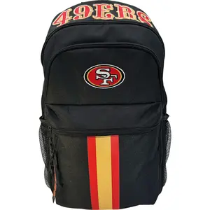 NFL Triple Stripe Wordmark Backpack with Keychain