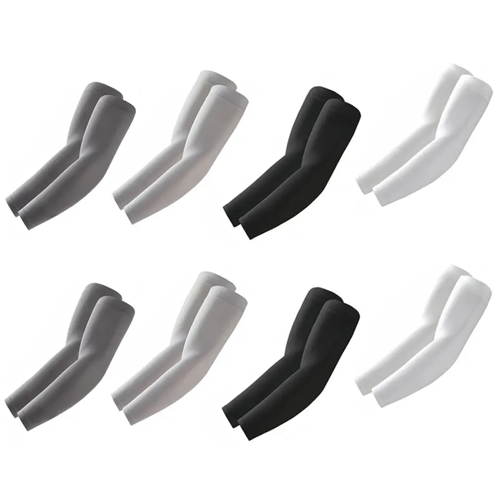 A Set of 8 Pairs Cooling Compression Arm Sleeves for Men Women,UV Sun Protection Sleeves for Work Sport Tattoo Cover Up,Halloween Christmas Party Gifts,Hand Tools Kits,Summervibes