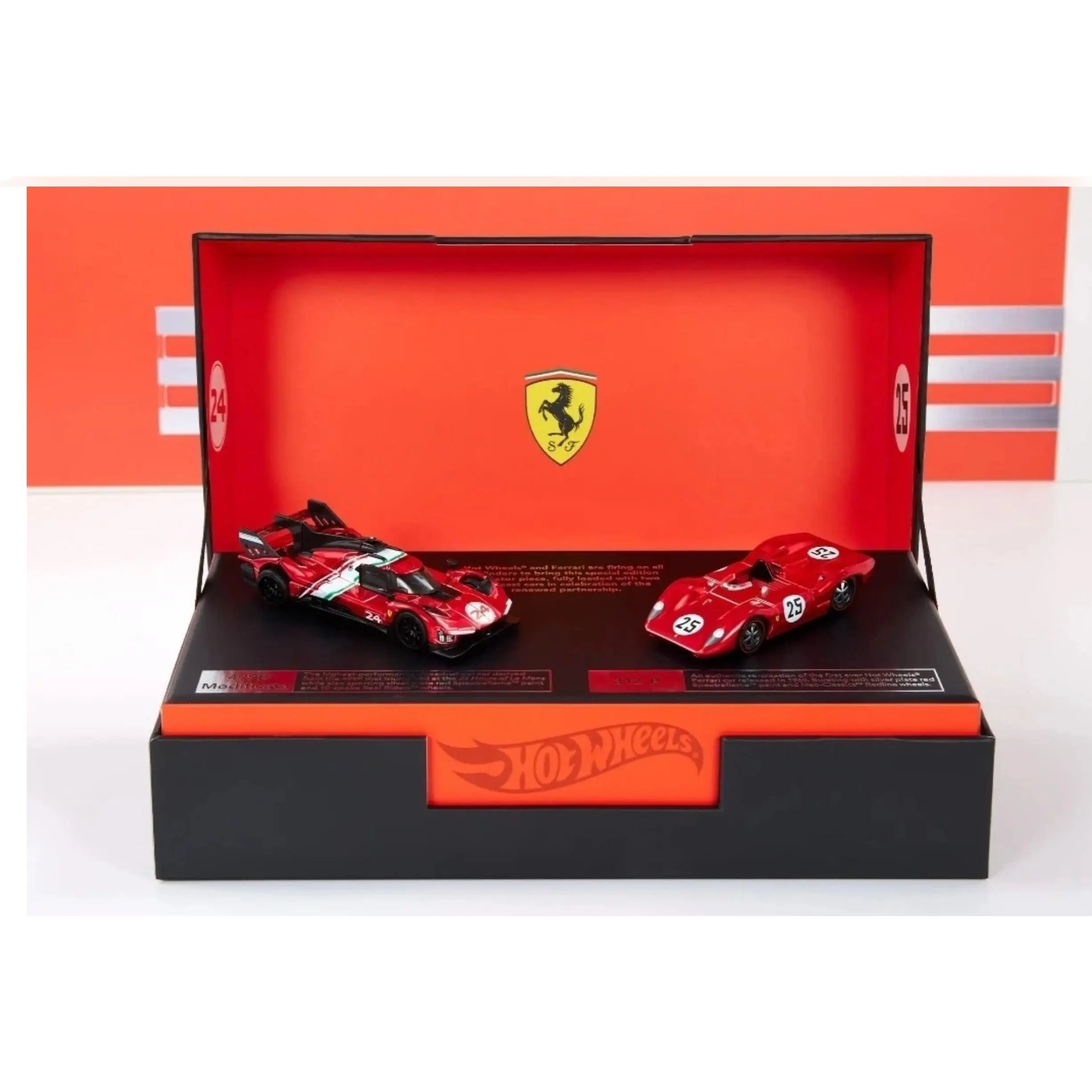 ホットウィール RLC フェラーリ 312ｐ／499P モディフィカータ セット Hot Wheels RLC Ferrari Heritage Set 312 P & 499 P Modificata Set