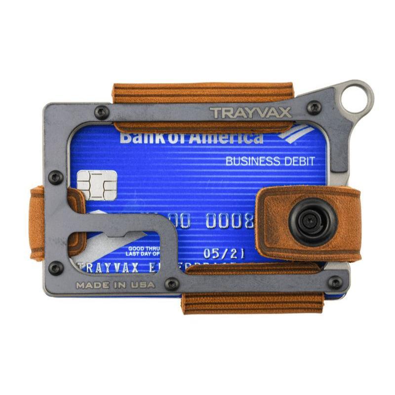 Contour Wallet - Titanium Tobacco Brown