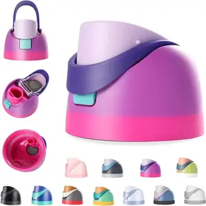 Replacement Lid for Owala Freesip Water Bottle, One-Button Cap, Fits 16oz, 24oz, 32oz, 40oz Bottles, Durable & Leakproof Design