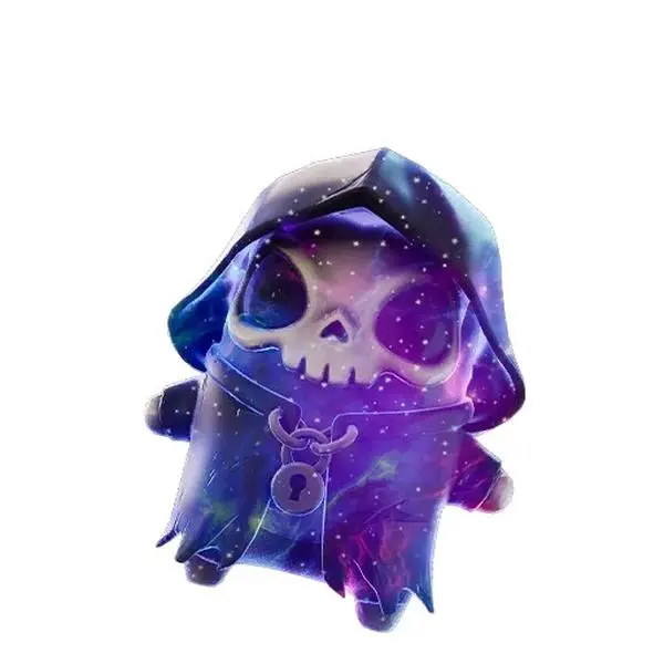 Fortnite Cube Grim Sprite 5-Inch 3D Printed Figurine, Gaming Desk Collectible Gift for Fan – Zero, Gold, Gummy & Galaxy, handmade collectible, Fortnite collectible