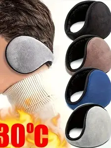 Winter Plush Ear Cover for Men & Women, Warm Ear Protection, Ideal for Skiing & Cycling, 1 Piece Soft Headwear Accessory, Ear Snood