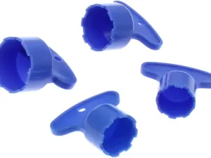 Faucet Aerator Wrench Removal Key with 4 Sizes M16.5, 18.5, 21.5, 24 Flush Mount Aerator Wrench