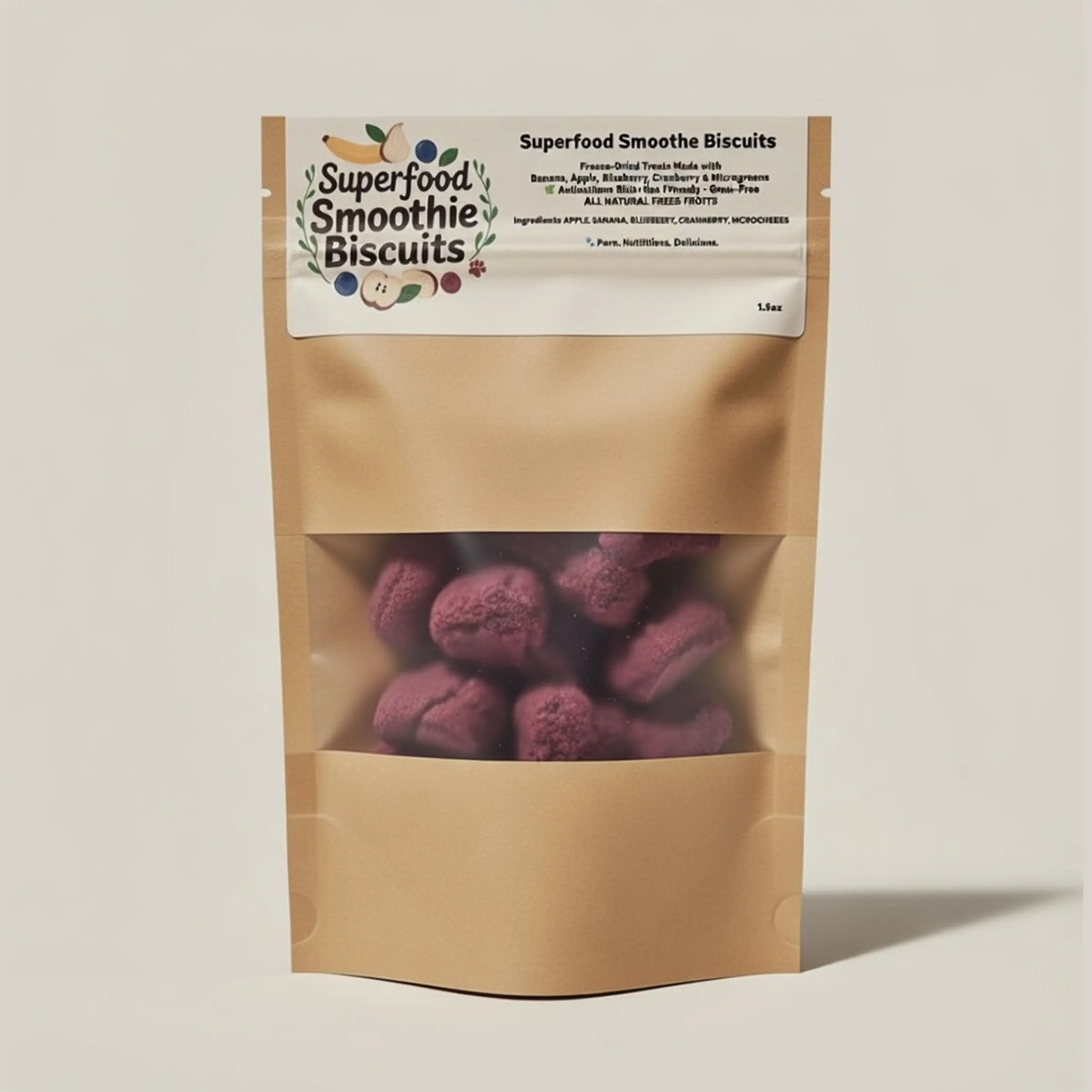 Ruffn Ready Superfood Smoothie Biscuits for Dogs and Cats