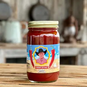 Cowboy Ketchup - Hatch Valley Chile, Condiments, Dipping Sauce for BBQ