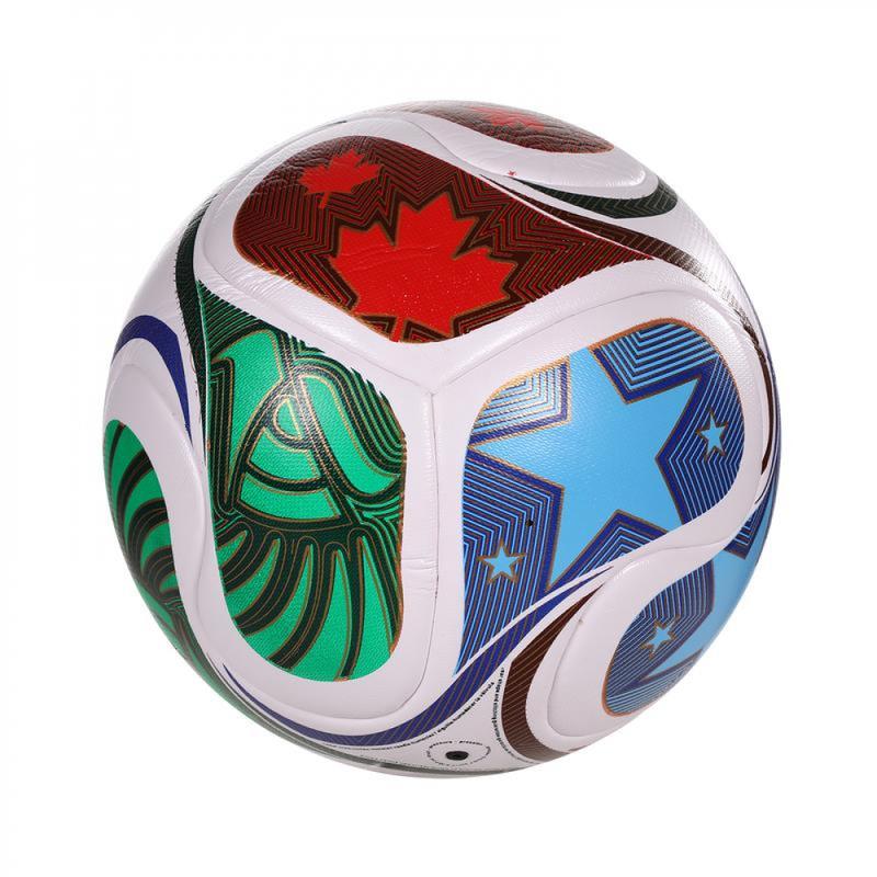 2026 Ball Cricket World Cup Ball World Cup Ball High Quality Soccer Ball Official Size 5 PU Material Seamless Wear Resistant Match Training Football Futbol Voetbal Bola 2026 Ball Cricket World Cup Ball World Cup Ball High Quality Soccer Ball Official Size 5 PU Material Seamless Wear Resistant Match Training Football Futbol Voetbal Bola