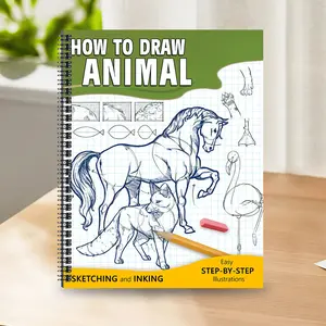 Quick Sketch Drawing Book, Rapidly Improve Painting Skills, Durable Yo Circle Binding, Start Sketching Anytime, No Pen Included