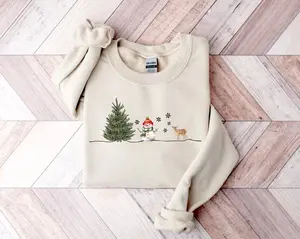 Christmas Snowman Sweatshirt, Christmas Sweatshirt, Snowman Shirt, Snowman T-Shirt, Christmas Crewneck, Christmas Shirts for Women