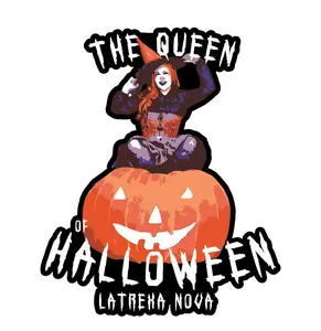 Latrexa Nova: The Queen of Halloween Vinyl Sticker