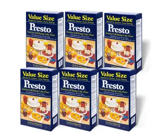 Presto Self-Rising Cake Flour With Baking Powder & Salt, 80 Oz (5 Lb) Bag, Pack of 1