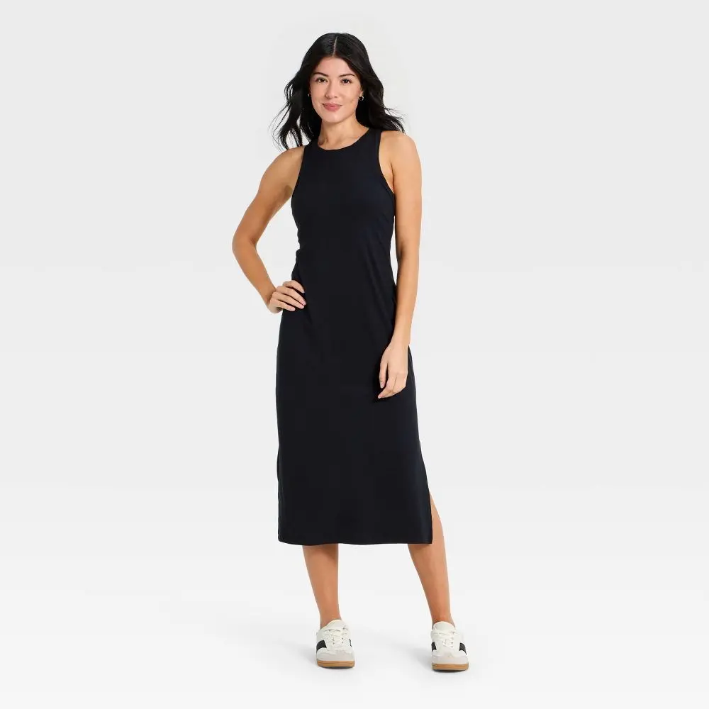 long sleeve white knit maxi dress Petal and Pup Colter Long Sleeve Maxi Dress main image 1
