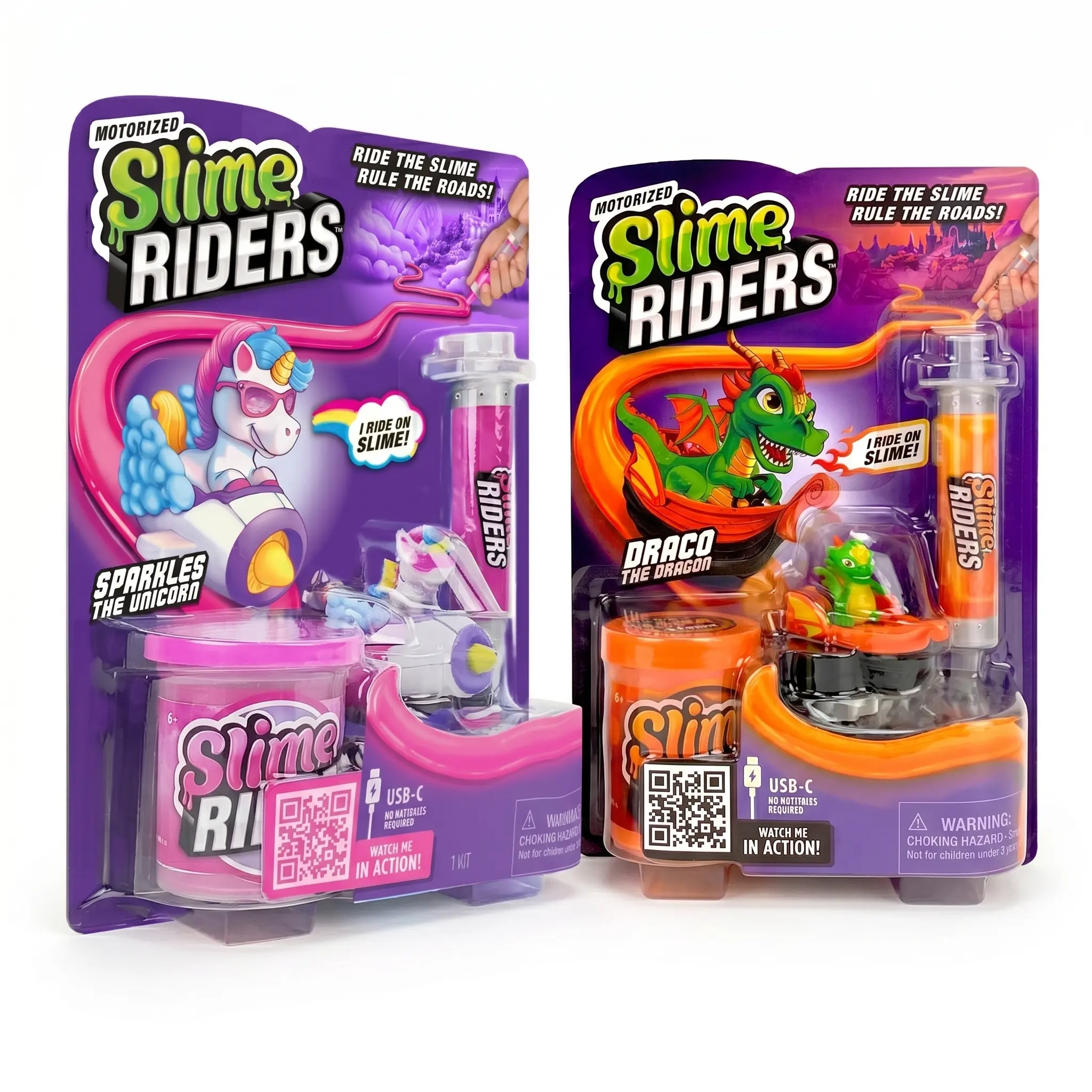 Slime Riders - Slime Race Track Builder with Motorized Rechargeable Car