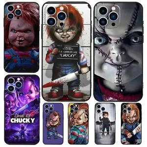 Chucky Horror Movie Phone Case Shockproof Protective Cover For iPhone 11-17 Pro Max/Plus & Samsung Galaxy S23-S25