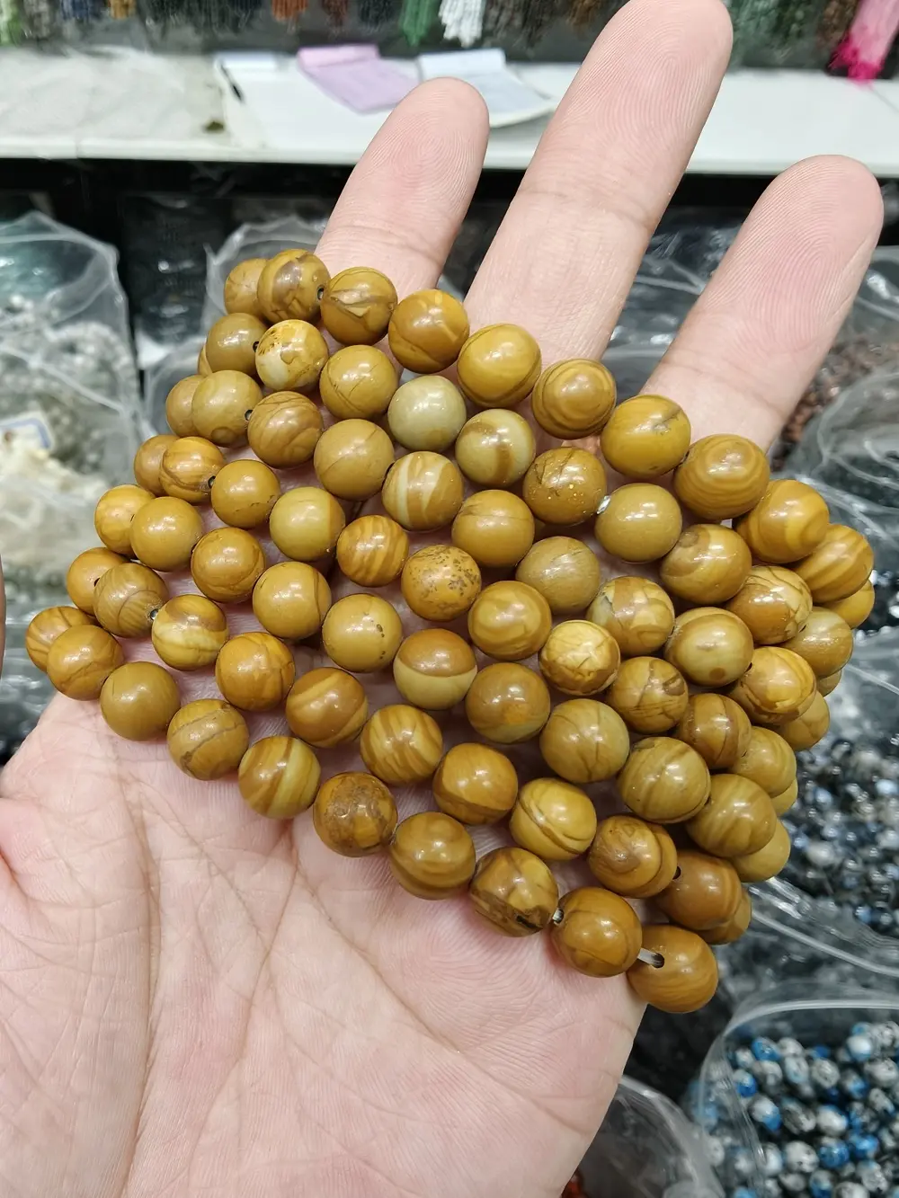 Cristy(15323)gc.picture jasper bracelet $30 for 20pcs