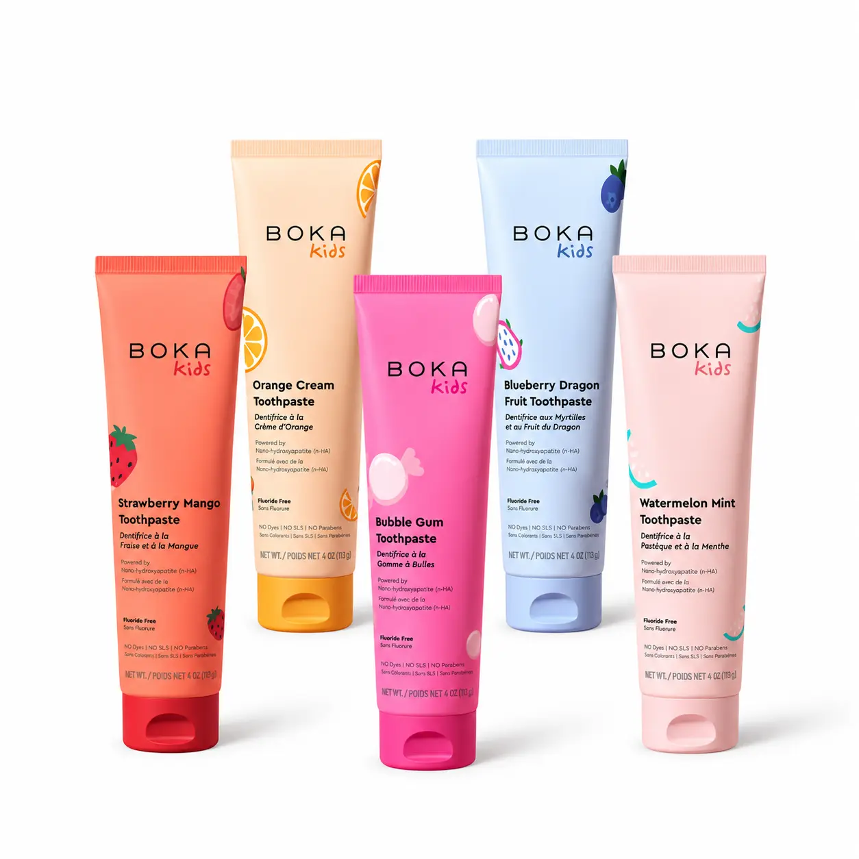 Boka Kids Toothpaste Bundle