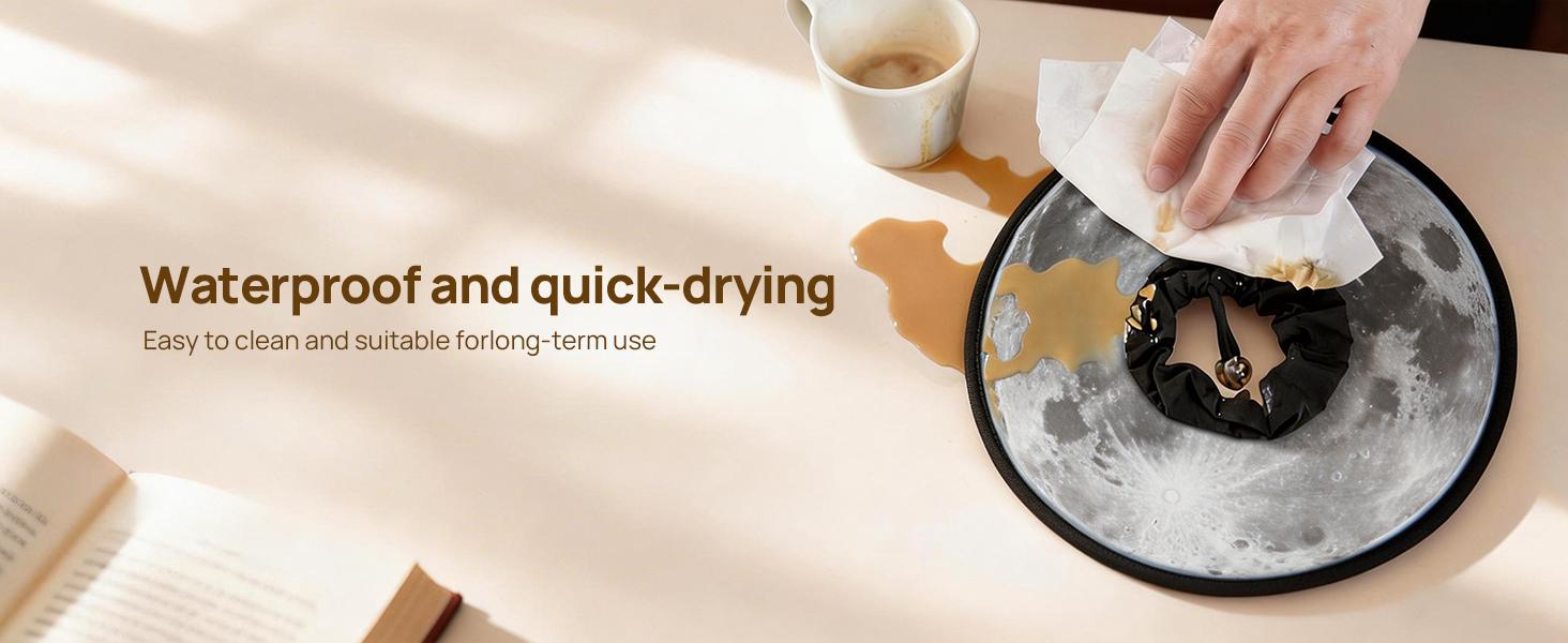 【SpringGlowUp】HICC PET Pet collar,Cute Cat  Waterproof Cat Recovery Collar,Anti-Bite Lick Wound Healing Safety Elizabethan e Collar for Cats,Purple Flower All-Season Style