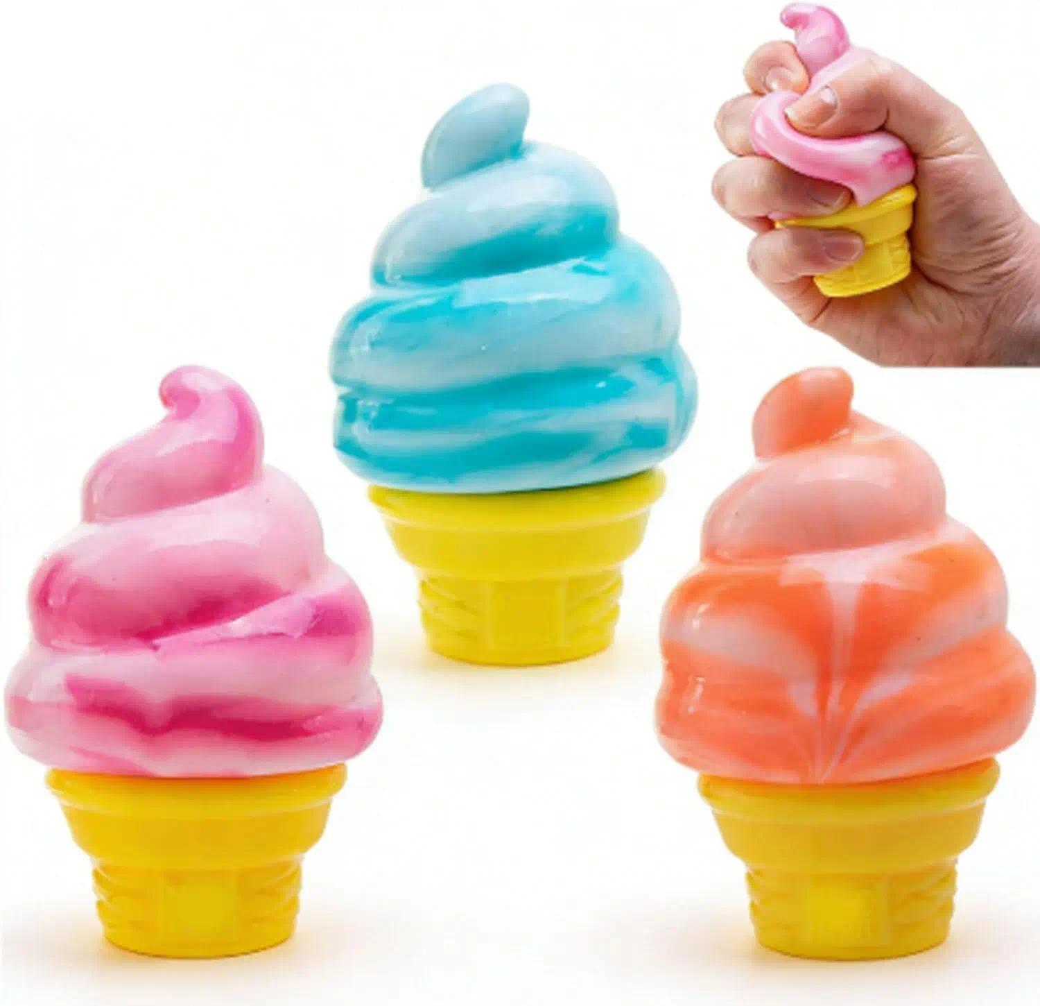 Kawaii Ice Cream Squishy! Super Slow Rising & Sweet Scented — The Most Satisfying Sensory Squeeze Toy for All Ages