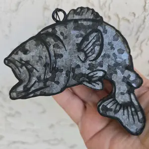 Bass Fish Car Freshie, Car Freshies for men, men car accessories