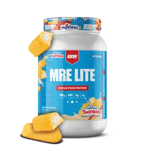 REDCON1 MRE Lite Hostess Whole Food Protein Powder - Lactose & Whey Free Meal Replacement with Animal Protein Blends - Easy to Digest Supplement Made with MCT Oils (30 Servings)