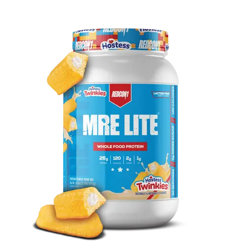 REDCON1 MRE Lite Hostess Whole Food Protein Powder - Lactose & Whey Free Meal Replacement with Animal Protein Blends - Easy to Digest Supplement Made with MCT Oils (30 Servings)