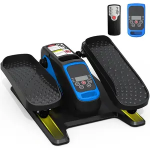 Under Desk Elliptical Machine, Electric Elliptical Exerciser for Senior, Quiet and Small Electric Seated Pedal Exerciser for  with Remote Control and 12 Adjustable Speeds