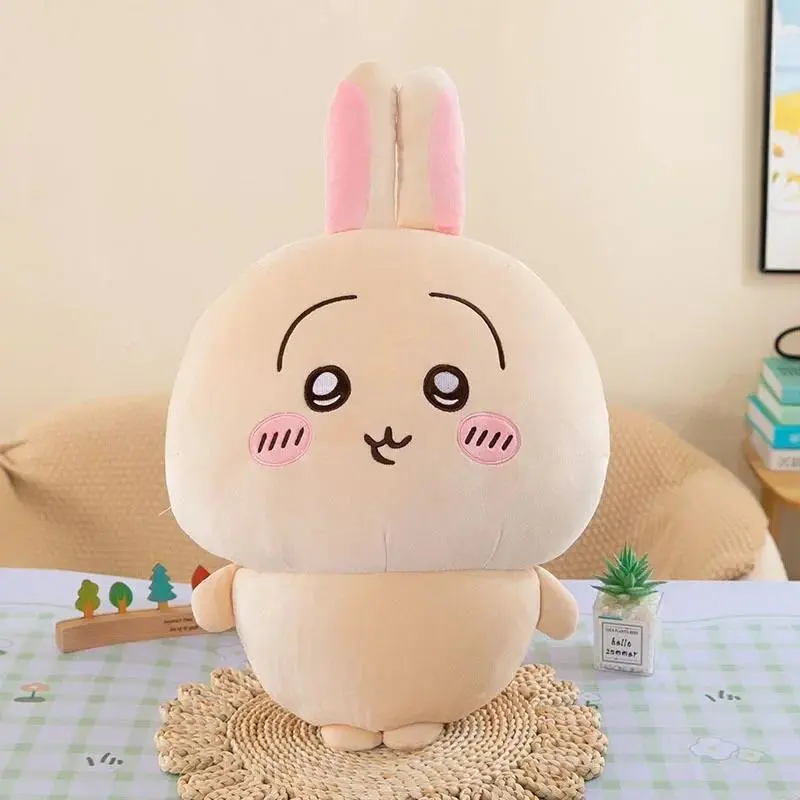Large Size 60cm Usachi Chiikawa Doll Kawaii Plush Toy Peripheral Self-deprecating Bear hachiware Pillow Cushion Gift 60cm