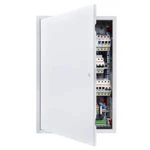 【Summervibes】VEVOR Access Panel for Drywall, 25.3 x 17.2 in Galvanized Steel Access Door, Easy Install Hinged Service Panel with Screwdriver Latch, for Ceiling Plumbing Electrical, 16.4 x 24.4 in Cutout Size White
