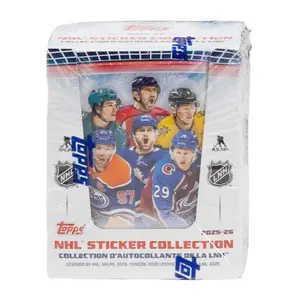 2025-26 Topps NHL Sticker Collection Box