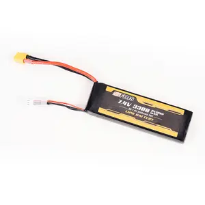 1:10 F100 Lithium Battery Replacement, 7.4V 3300mAh 30C RC Toy Accessory for Electric Remote Control Toys