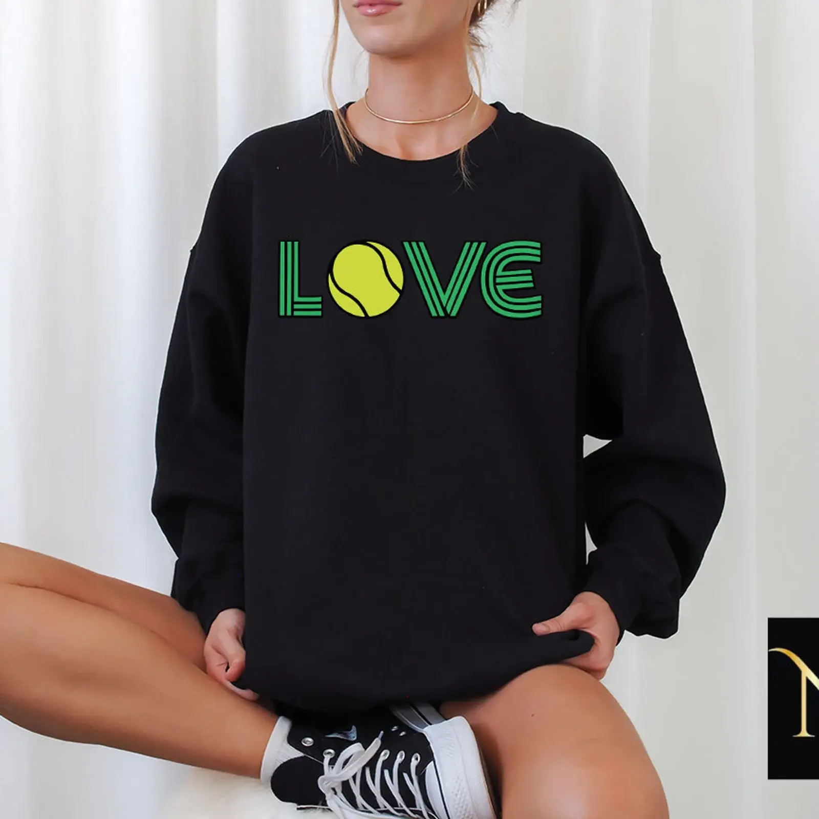 Tennis Sweatshirt, Tennis Club Sweatshirt, Love Tennis Sweater, Tennis Gifts for Women, Tennis Gifts for the Team