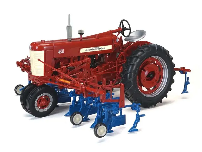 Farmall 450 Tractor w/ Front & Rear Cultivators Diecast 1:16 Scale Model - SpecCast ZJD1959