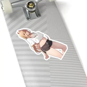 Girl Power Hentai Ecchi Chainsaw Man Anime Manga Kiss-Cut Sticker Decal