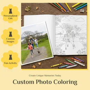 Personalized Coloring Book with Your Photos