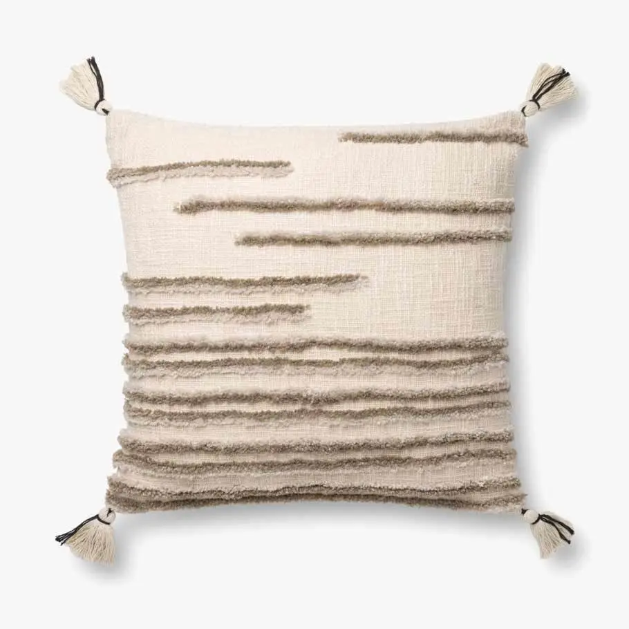 Loloi P0832 Natural/Stone Pillow