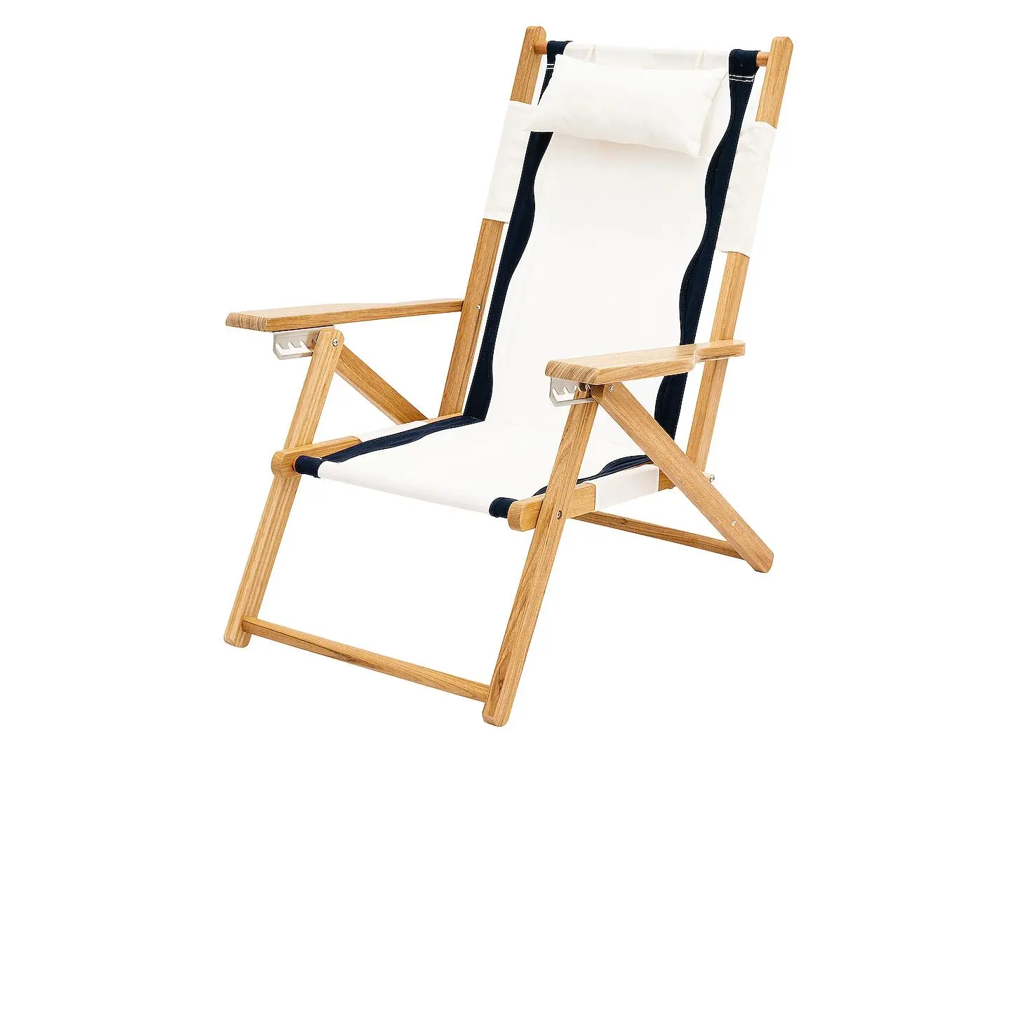 business & pleasure co. The Tommy Chair in Malibu Black Stripe