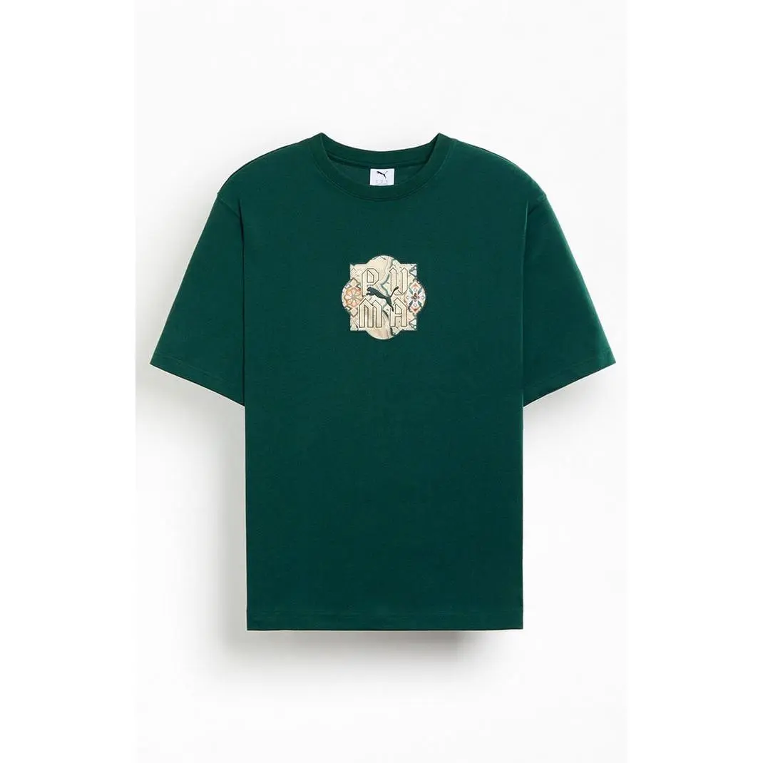 Puma Men's Vintage Prep T-Shirt - Multicolor
