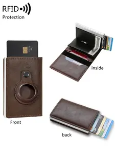 Men's 30% Off Wallet, RFID Anti-Theft Brush, Airtag Wallet, Pocket Wallet With Multiple Card Slots, Large Cash Slot, Credit Card Storage, Suitable For Daily Commuting, Ideal Gift, Father's Day Gift