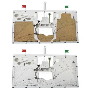 Ant Farm Kit, Expandable Ant Colony Observation Castle with Sand & Tools , Educational Science Habitat for All Ages Durable