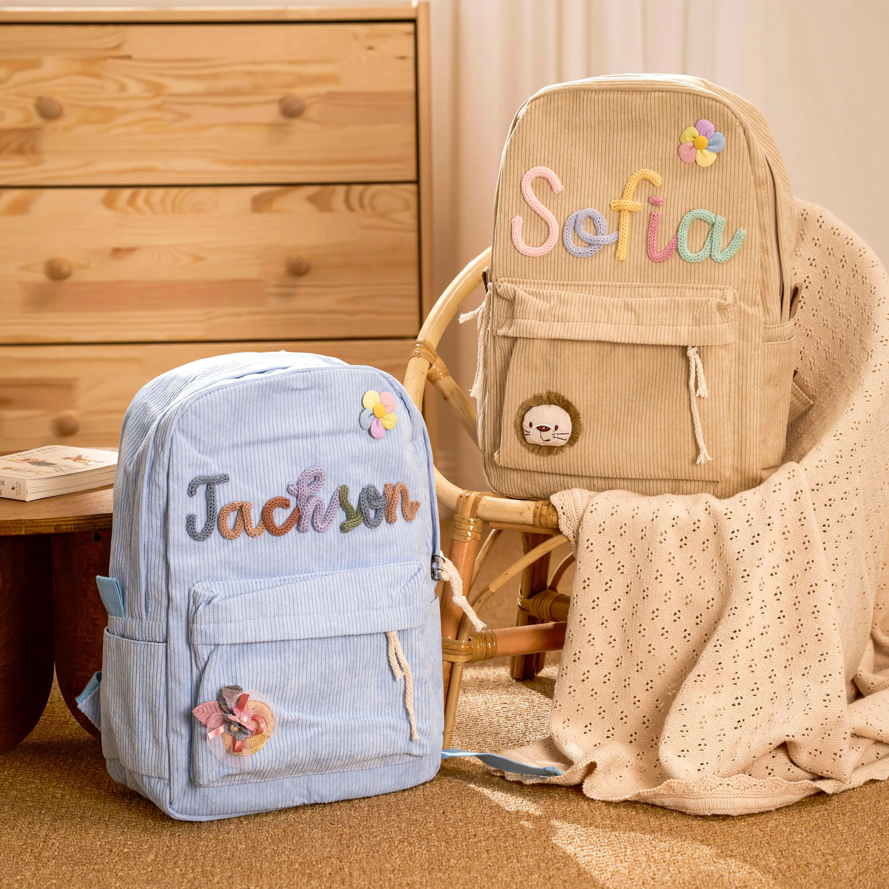 (Custom in Description) Personalized K i d s Backpack With Name • School Bag • Toddler Book Bag • School Bag for K i d s • Chi ld re n's Backpack • K i d s Backpack
