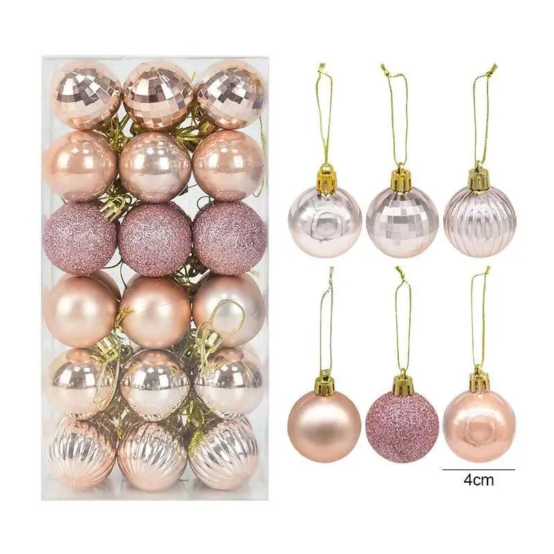 1box Christmas Balls Christmas Tree Ornaments Ball Xmas Hanging Tree Pendants Home Party Decor 2023 New Year Gift Noel Navidad 1box Christmas Balls Christmas Tree Ornaments Ball Xmas Hanging Tree Pendants Home Party Decor 2023 New Year Gift Noel Navidad