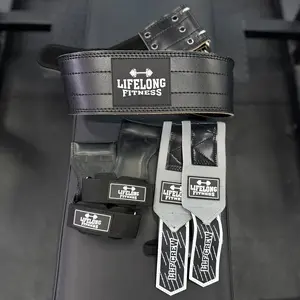 Bundle - Lifting Belt, Wrist Wraps & Lifting Straps