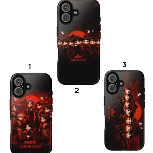 Arirang Album Kpop Phone Case, World Tour 2026 Fan Compatible with iPhone X, 11, 12, 13, 14, 15, 16, 17 Series & Galaxy Series