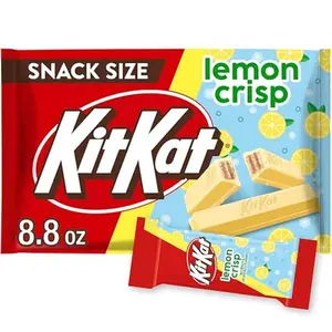 KIT KAT Miniatures Lemon Flavored Creme Wafer, Easter Candy Bag, 8.4 oz