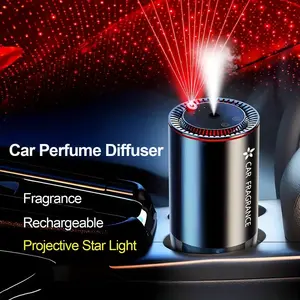 Household Humidifier, Smart Car Air Freshener, France essential oil,car air freshener with three adjustable intensity levels,car aroma diffuser