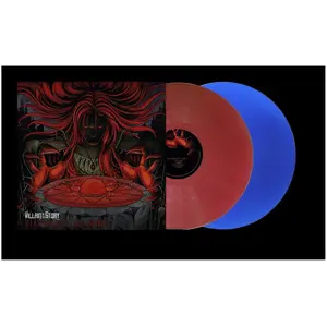 Villain of the Story - Bloodshot / Ashes  [VINYL RECORD - LP] Colored Vinyl