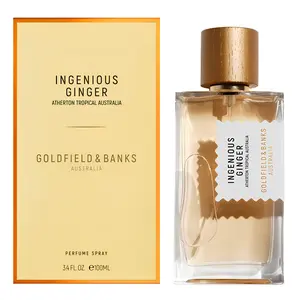 Goldfield & Banks Ingenious Ginger for Unisex Parfum Spray, 3.4 Ounce